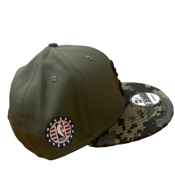 NBA Hawks New Era 9 Fifty SnapBack Hat - Picture 3 of 6